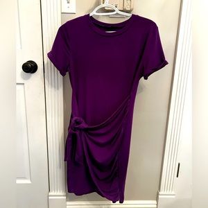 Lightweight dress. Ties on side or middle.